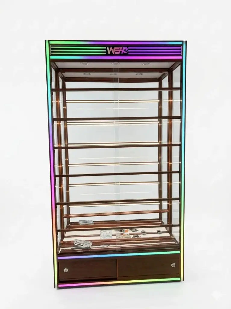 4x7 Feet Showcase With Neon & Music Light