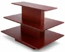 Floor Display 3Tier Rectangular D-202 BLACK