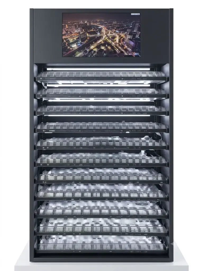 4x7.54 Feet Cigarette Display Screen TV Metal with Pushers