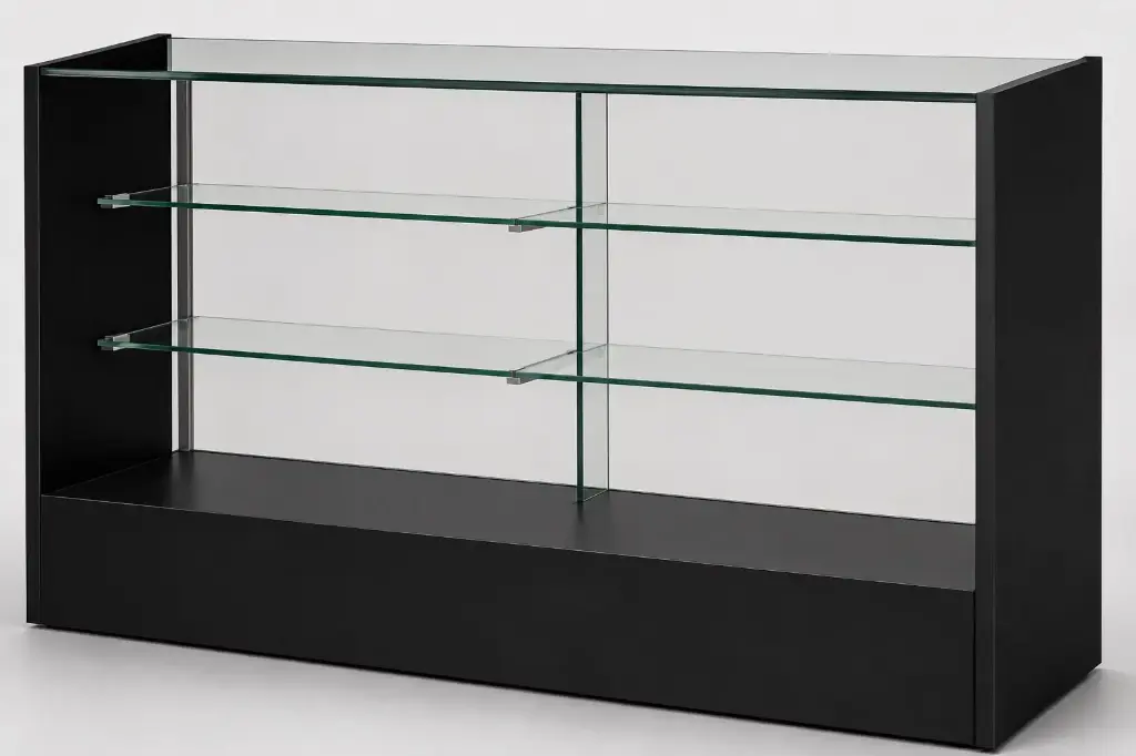 6 Feet wooden showcase