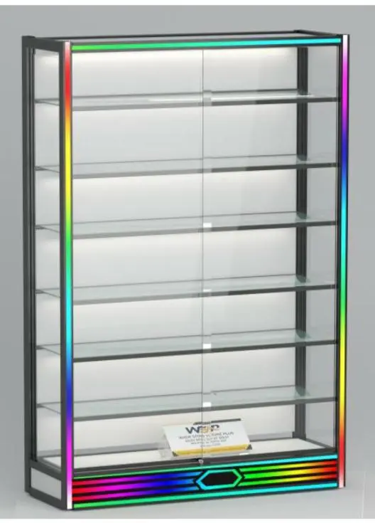 (4x6.5)FT Glass Tall Cabinet