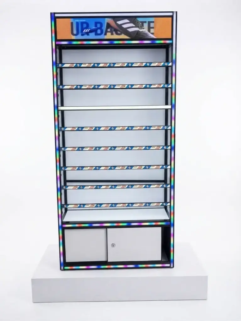 (41"x87") Showcase Cigarette  With TV & Neon Music Light and Pusher