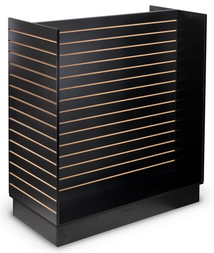 [Four s-00011] Four Sided SLATWALL Display