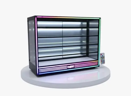 5 Feet Showcase With Neon Lights 