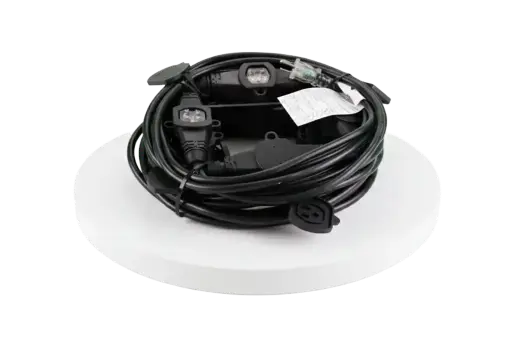 Extension Cord With 11 Sockets Black