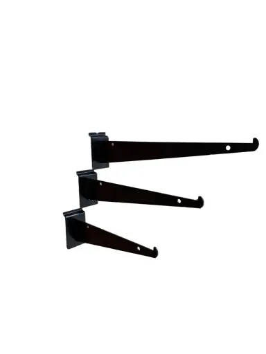 Slatwall Brackets Black.