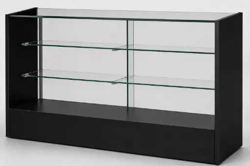 6 Feet wooden showcase