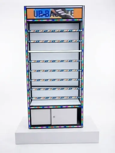 (41"x87") Showcase Cigarette  With TV & Neon Music Light and Pusher